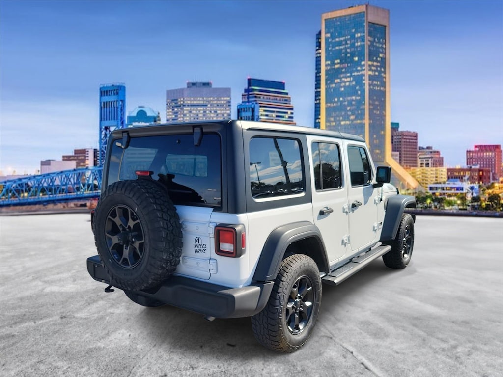 Used 2021 Jeep Wrangler Unlimited Willys Sport SUV