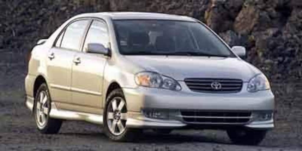 Used 2003 Toyota Corolla S Car