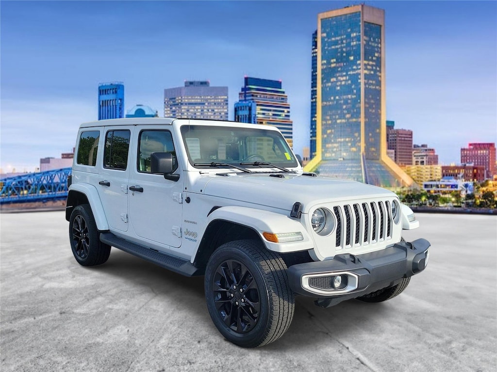 Used 2021 Jeep Wrangler 4xe Unlimited Sahara SUV