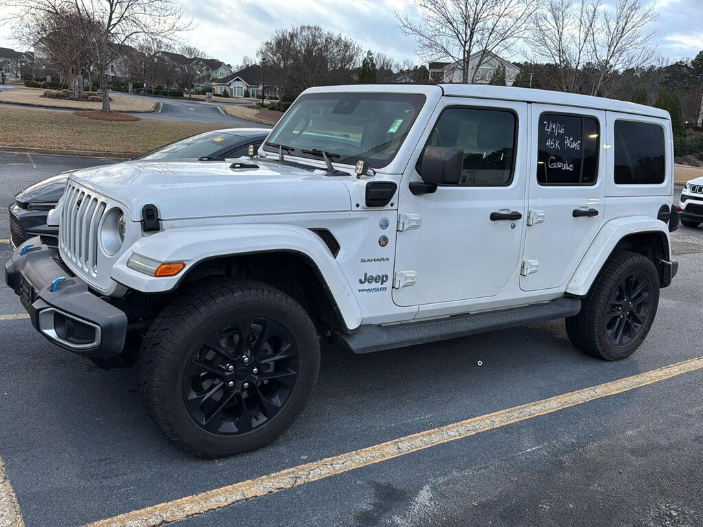 Used 2021 Jeep Wrangler 4xe Unlimited Sahara SUV