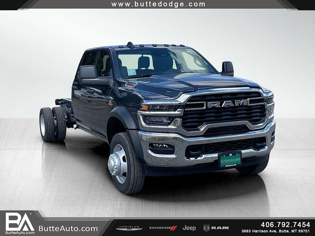 New 2025 Ram 5500 Chassis Cab 5500 TRADESMAN CHASSIS CREW CAB 4X4 84' CA Pickup