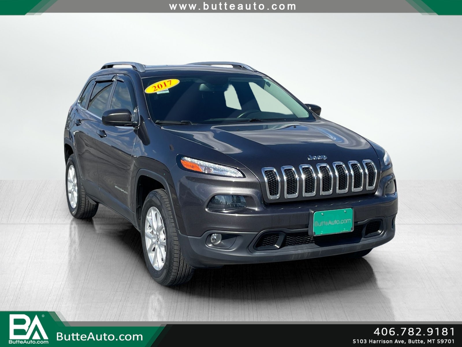Used 2017 Jeep Cherokee Latitude with VIN 1C4PJMCB6HW519143 for sale in Butte, MT