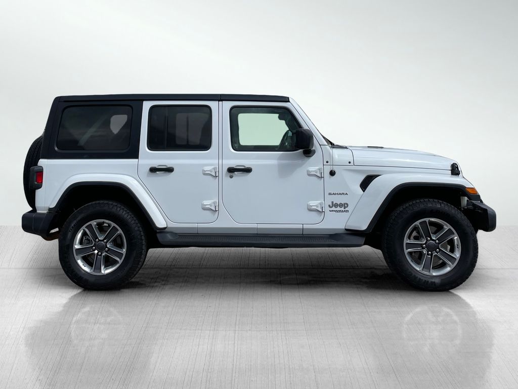 Used 2020 Jeep Wrangler Unlimited Sahara with VIN 1C4HJXEN6LW235985 for sale in Butte, MT