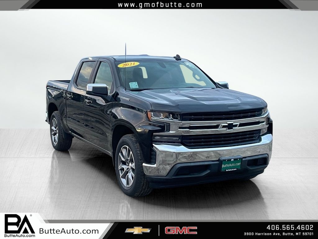 Used 2021 Chevrolet Silverado 1500 LT Crew Cab