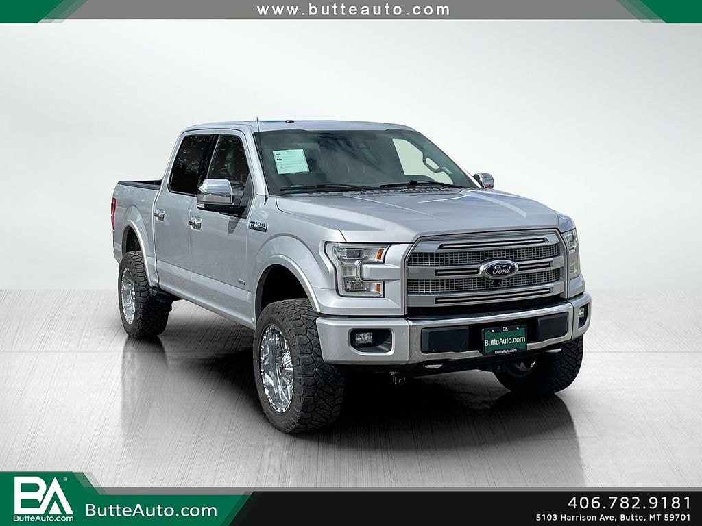 Used 2015 Ford F-150 Platinum Crew Cab