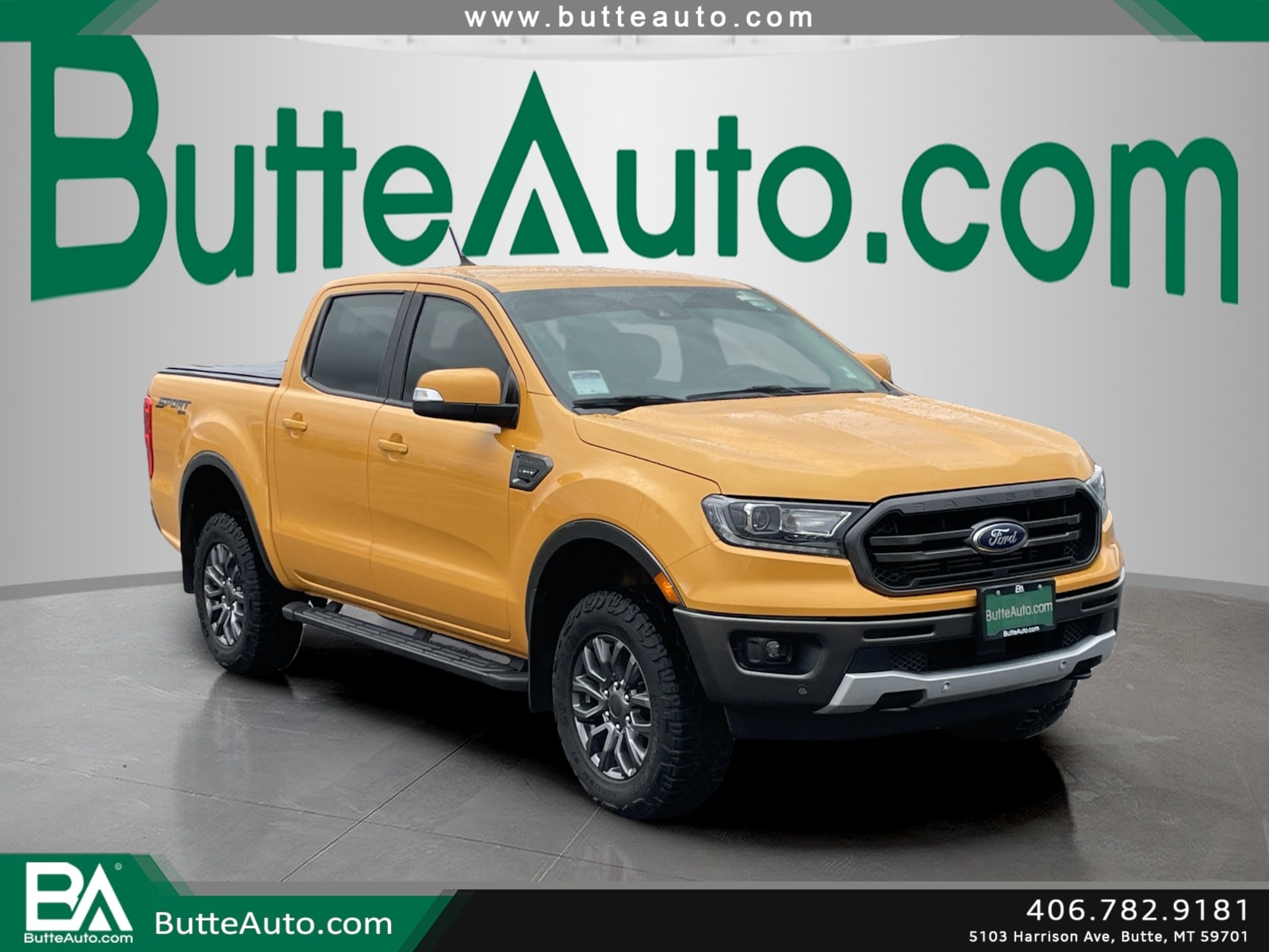 Used 2022 Ford Ranger Lariat with VIN 1FTER4FH2NLD01424 for sale in Butte, MT