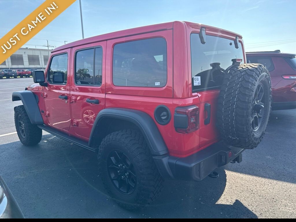 Used 2025 Jeep Wrangler Willys SUV