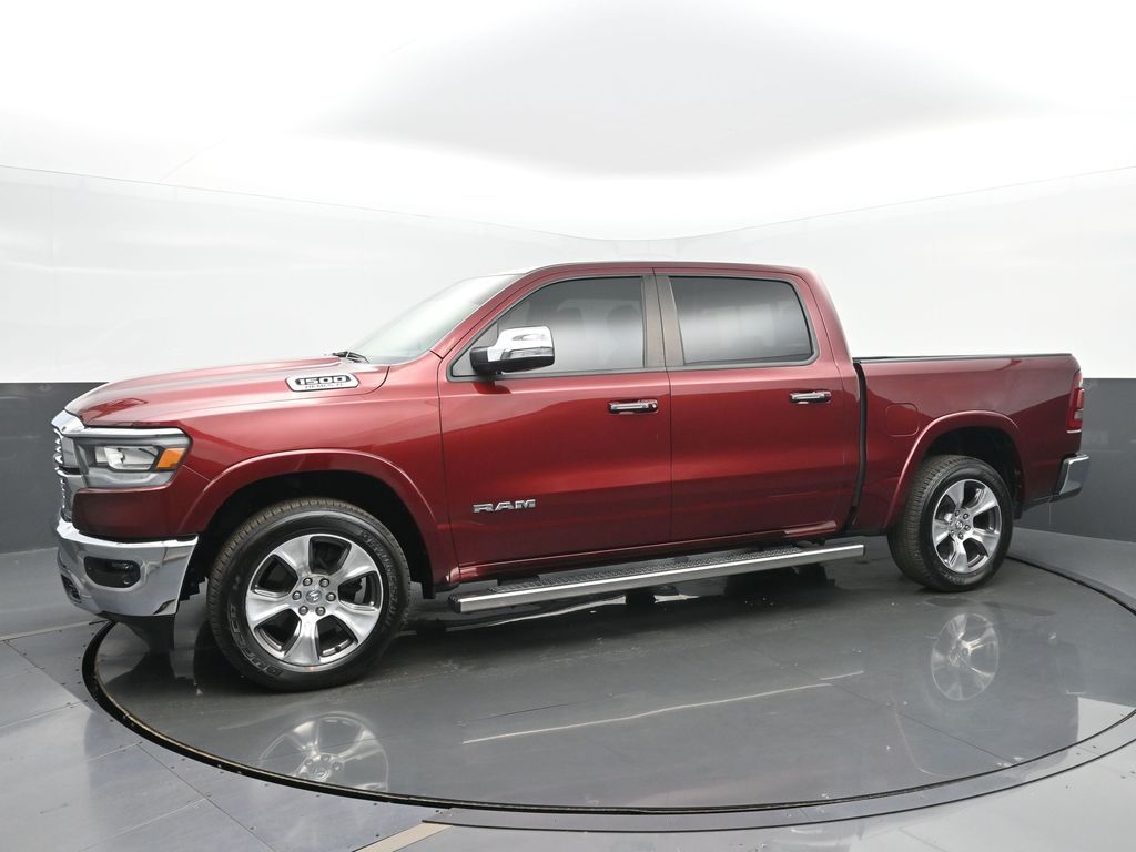 Used 2020 RAM Ram 1500 Pickup Laramie with VIN 1C6SRFJT1LN420004 for sale in Kokomo, IN
