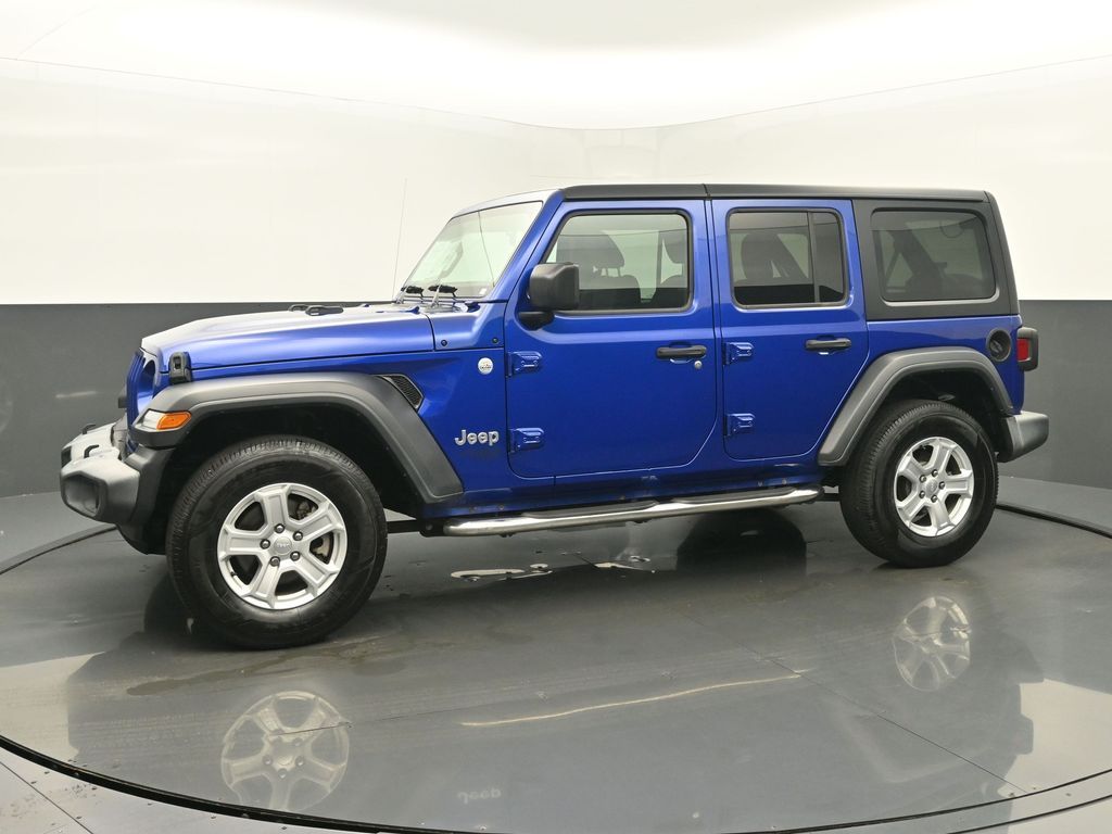 Used 2018 Jeep All-New Wrangler Unlimited Sport S with VIN 1C4HJXDN3JW189191 for sale in Kokomo, IN