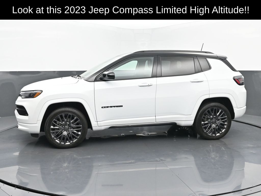 Certified 2023 Jeep Compass High Altitude with VIN 3C4NJDCN3PT566880 for sale in Kokomo, IN