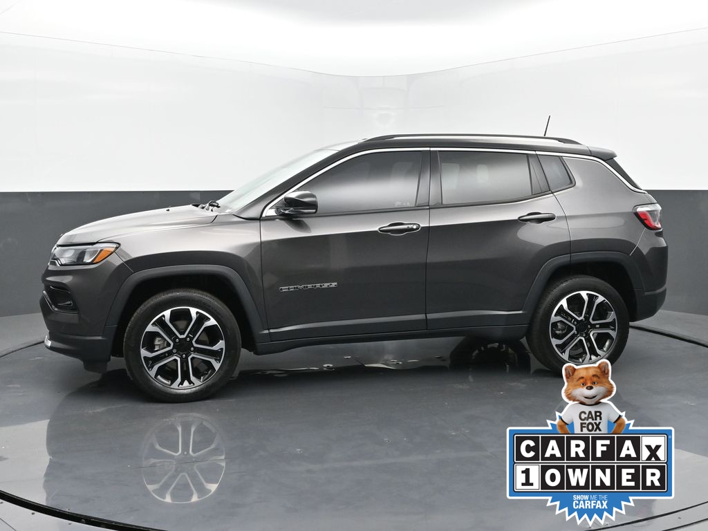 Used 2022 Jeep Compass Limited with VIN 3C4NJDCB4NT111894 for sale in Kokomo, IN