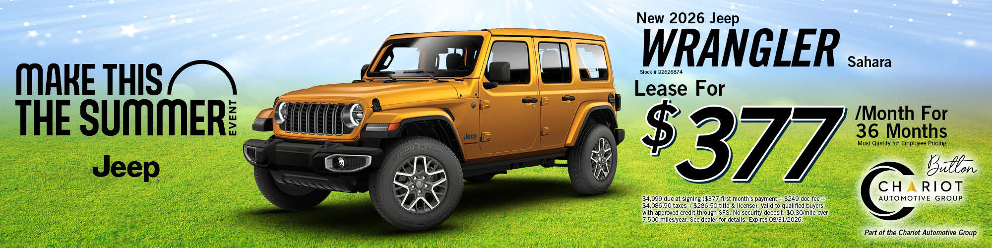 2026 Jeep Wrangler Sahara | Button CDJR