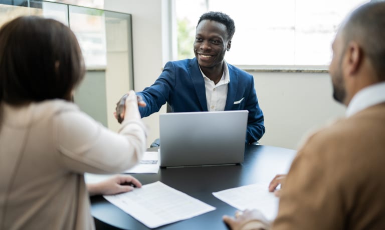 CDJR Finance Image - Business People Shaking Hands