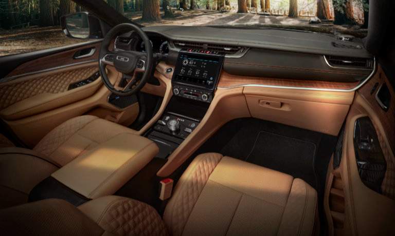 2025 Jeep Grand Cherokee L Interior Front