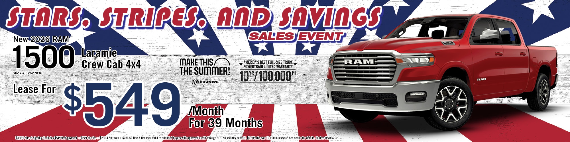 2026 Ram 1500 Laramie | Button CDJR