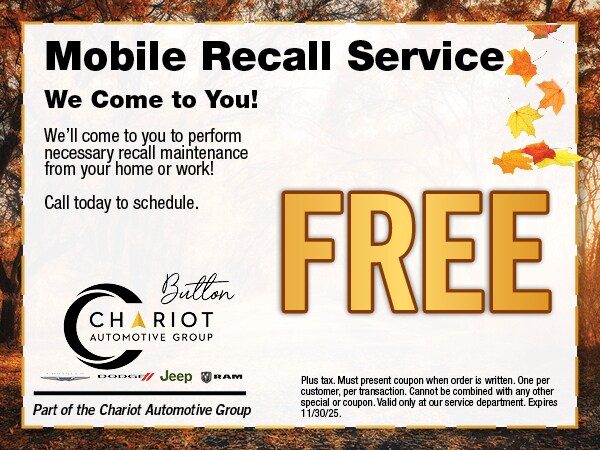 Mobile Recall Service