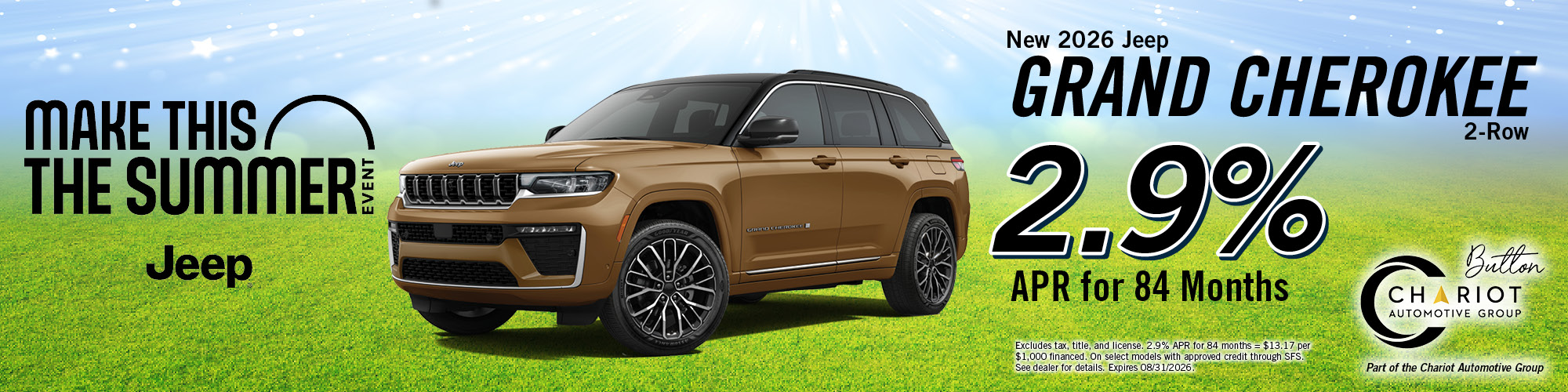 2026 Jeep Grand Cherokee APR | Button CDJR