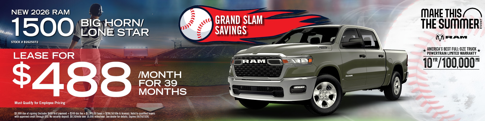 2026 Ram 1500 | Button CDJR