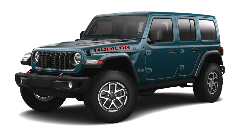 2026 Jeep Wrangler Rubicon X Exterior - Fathom Blue Pearl