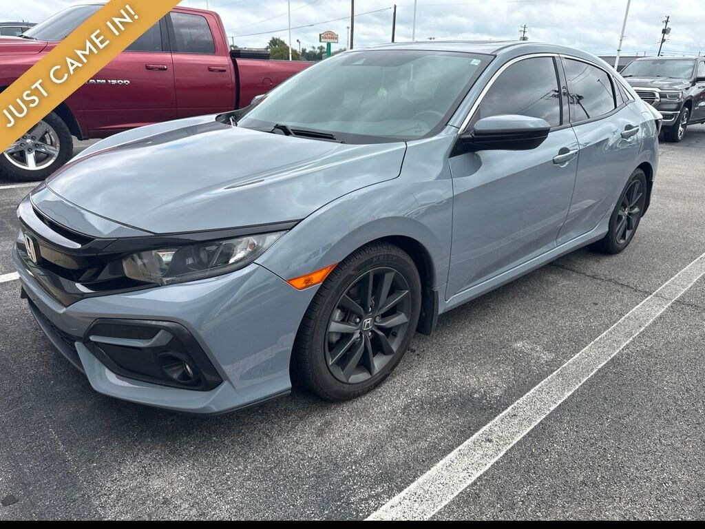 Used 2021 Honda Civic EX Hatchback