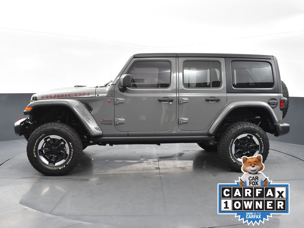 Used 2022 Jeep Wrangler Unlimited Rubicon with VIN 1C4HJXFG0NW122777 for sale in Kokomo, IN