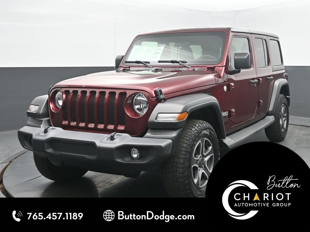 Used 2021 Jeep Wrangler Unlimited Sport S SUV