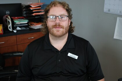 Staff member Levi Allen from ID_42d316