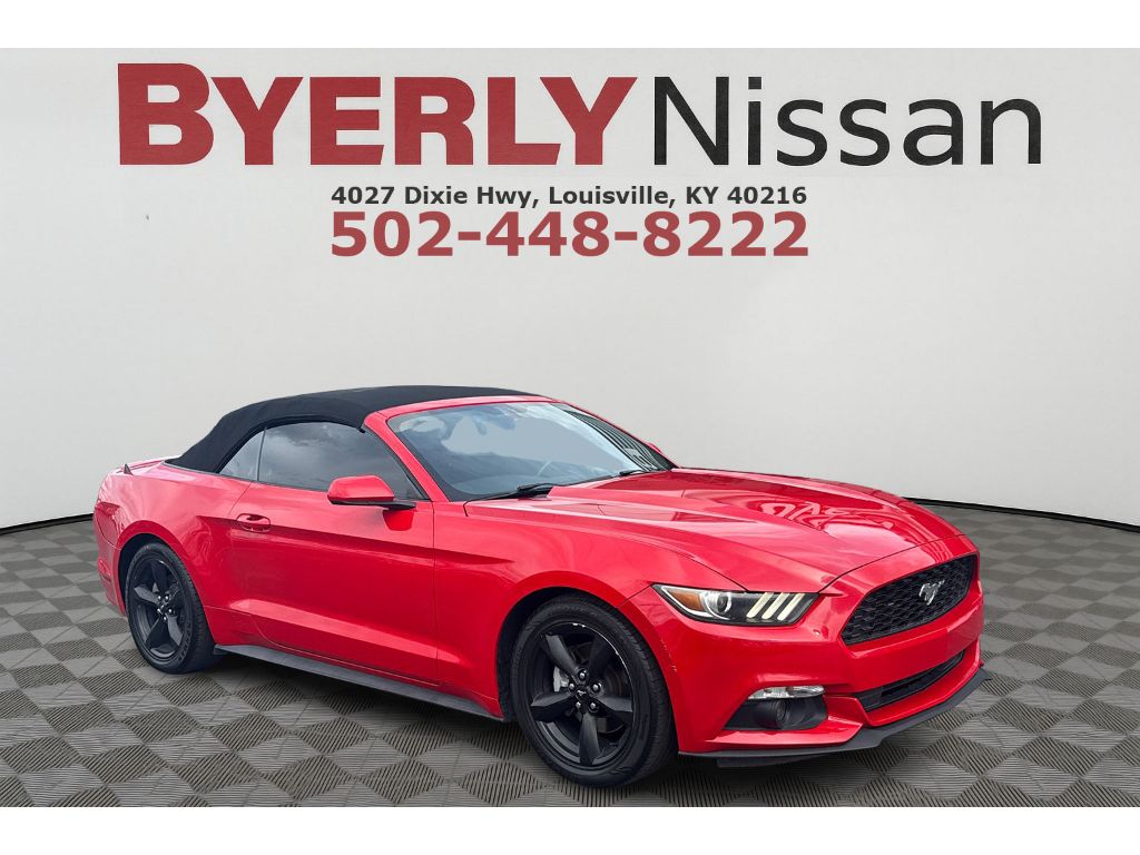 2016 Ford Mustang V6 Convertible's photo