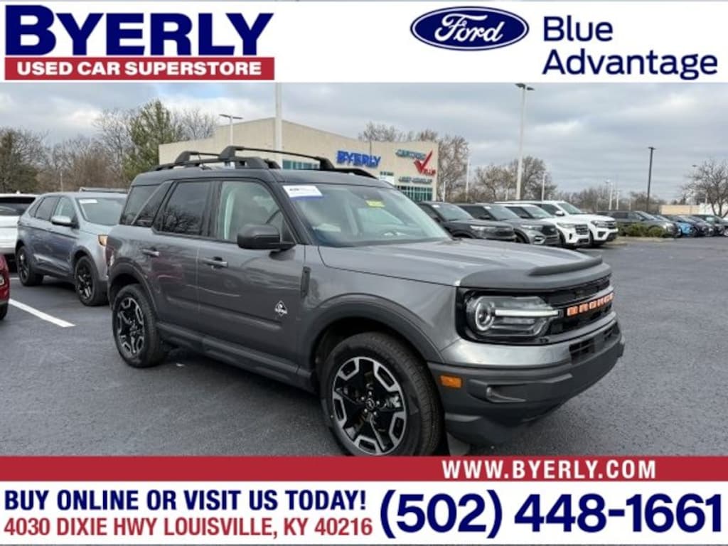 Certified 2023 Ford Bronco Sport Outer Banks Sport Utility