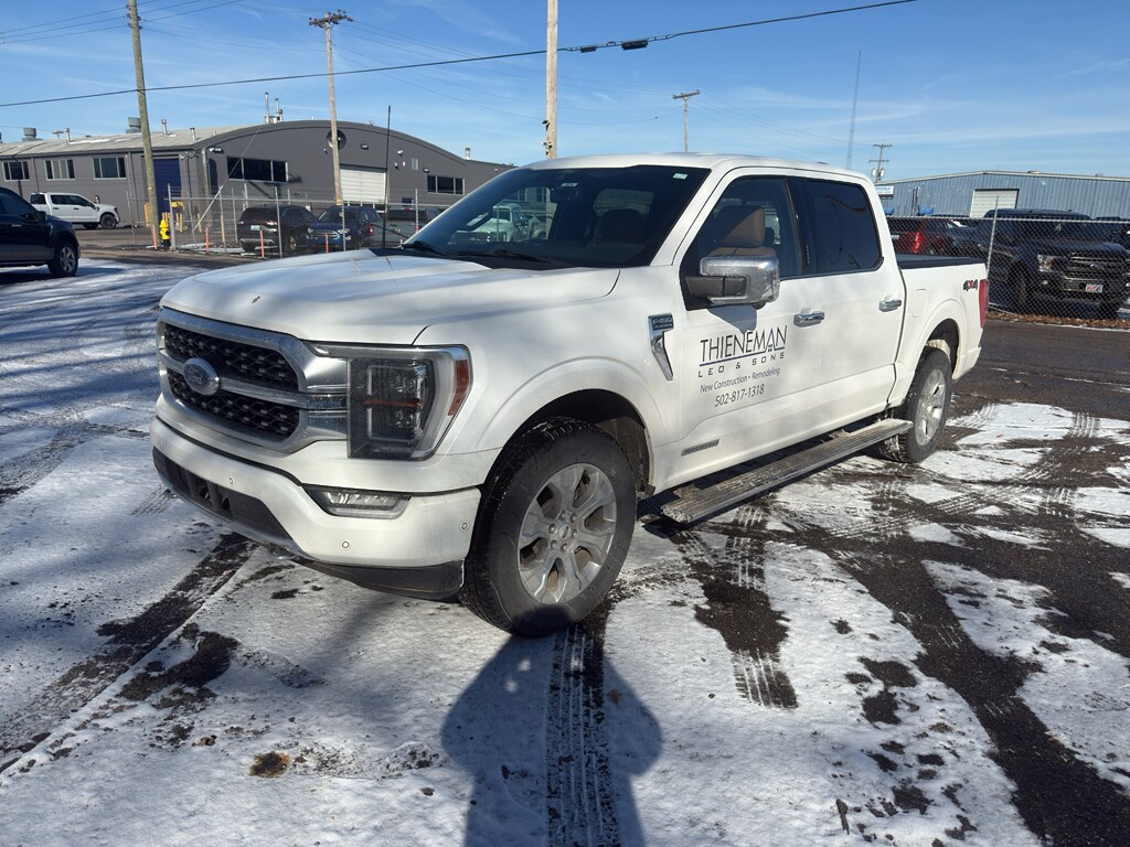 Used 2021 Ford F-150 Platinum Crew Cab