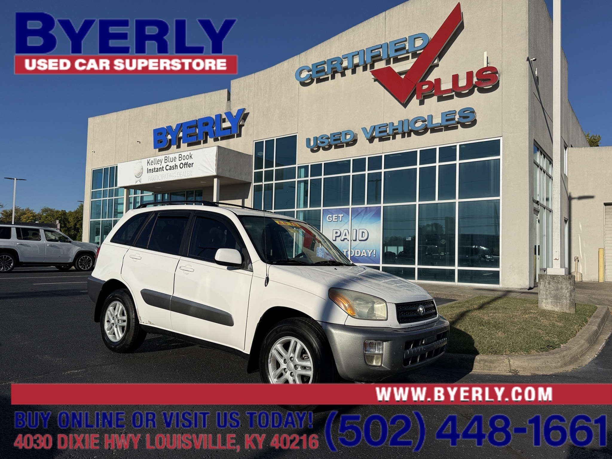Used 2001 Toyota Rav4 Base with VIN JTEGH20V710030592 for sale in Louisville, KY