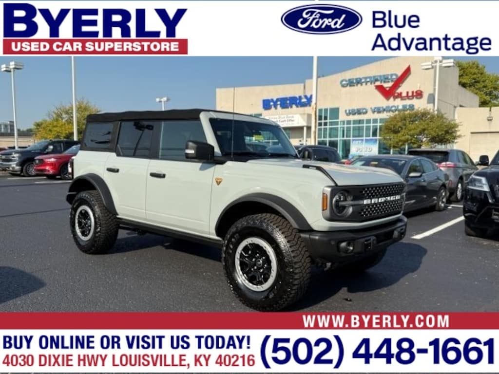 Certified 2022 Ford Bronco Badlands SUV