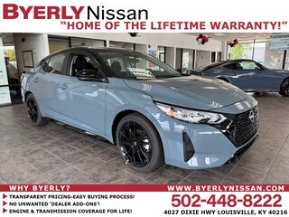 2025 Nissan Sentra SR Sedan with PowerLife Warranty