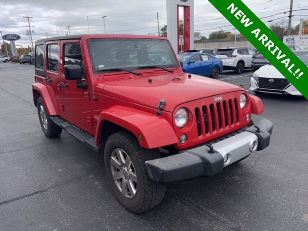 Used 2015 Jeep Wrangler Sahara Sport Utility
