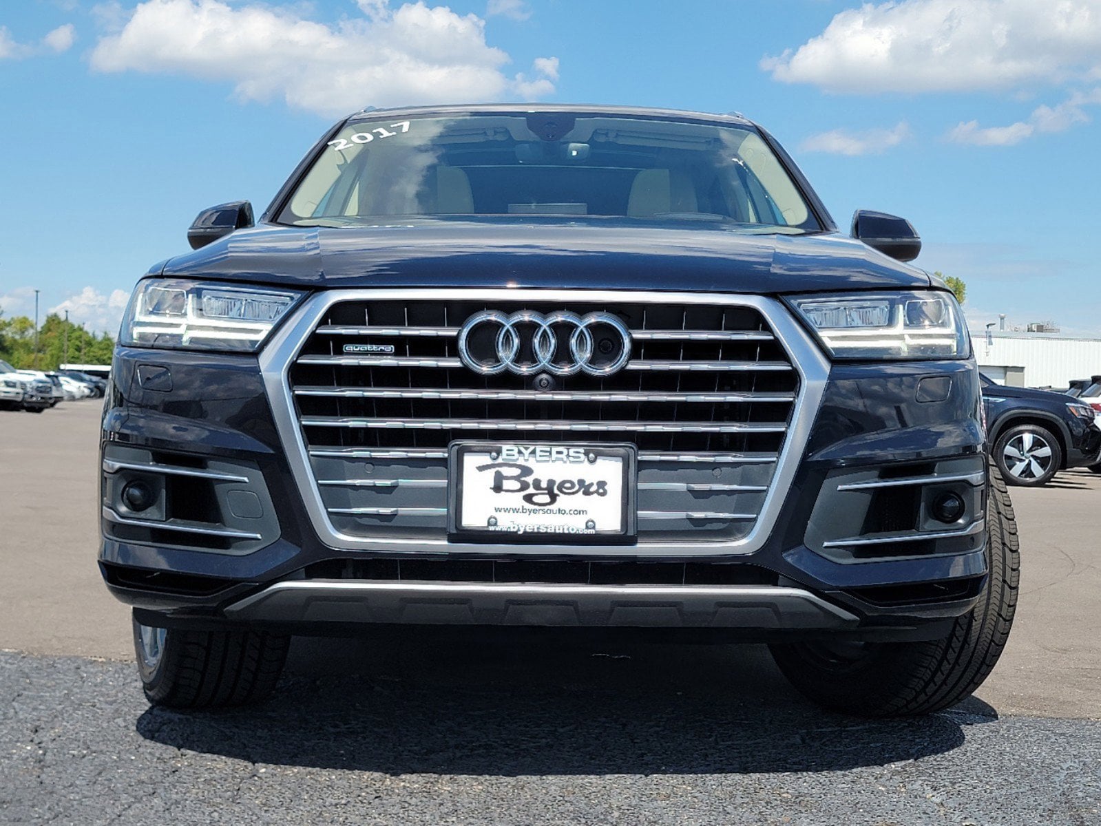 Used 2017 Audi Q7 Prestige with VIN WA1VAAF79HD053940 for sale in Columbus, OH