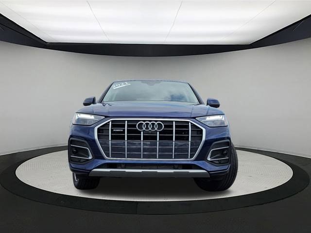 Certified 2021 Audi Q5 Premium Plus with VIN WA1BAAFY0M2034484 for sale in Columbus, OH