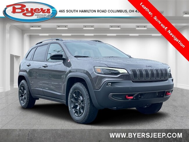 New 2022 Jeep Cherokee TRAILHAWK 4X4 Sport Utility in Columbus
