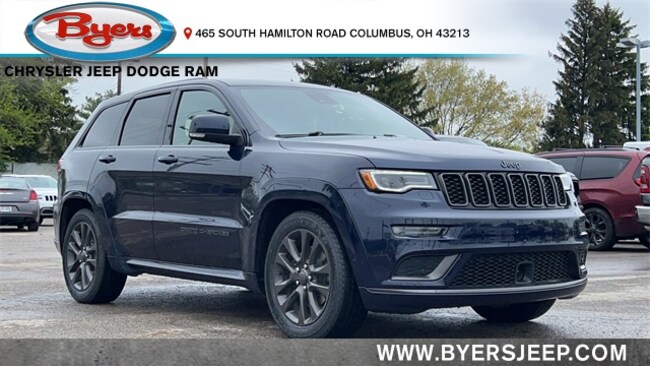 Used 2018 Jeep Grand Cherokee Overland 4x4 SUV in Columbus