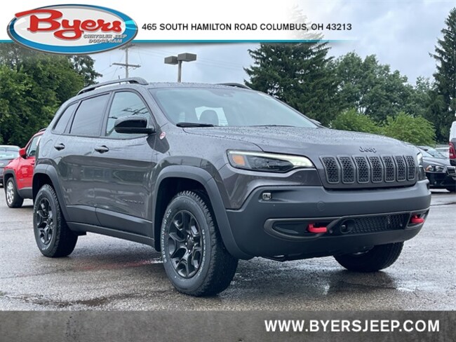 New 2022 Jeep Cherokee TRAILHAWK 4X4 4WD Sport Utility Vehicles in Columbus