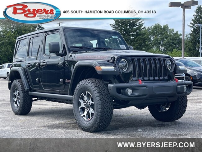New 2022 Jeep Wrangler UNLIMITED RUBICON 4X4 4WD Sport Utility Vehicles in Columbus