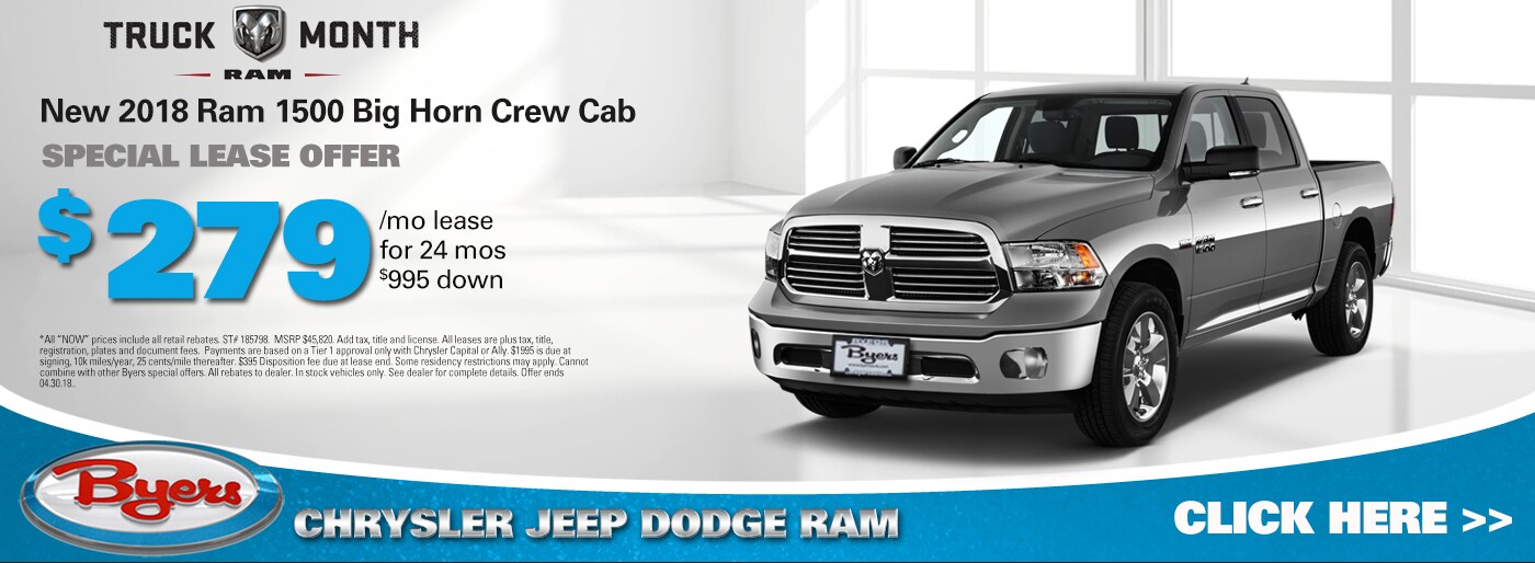 Byers Chrysler Jeep Dodge Ram new used cars for sale in 