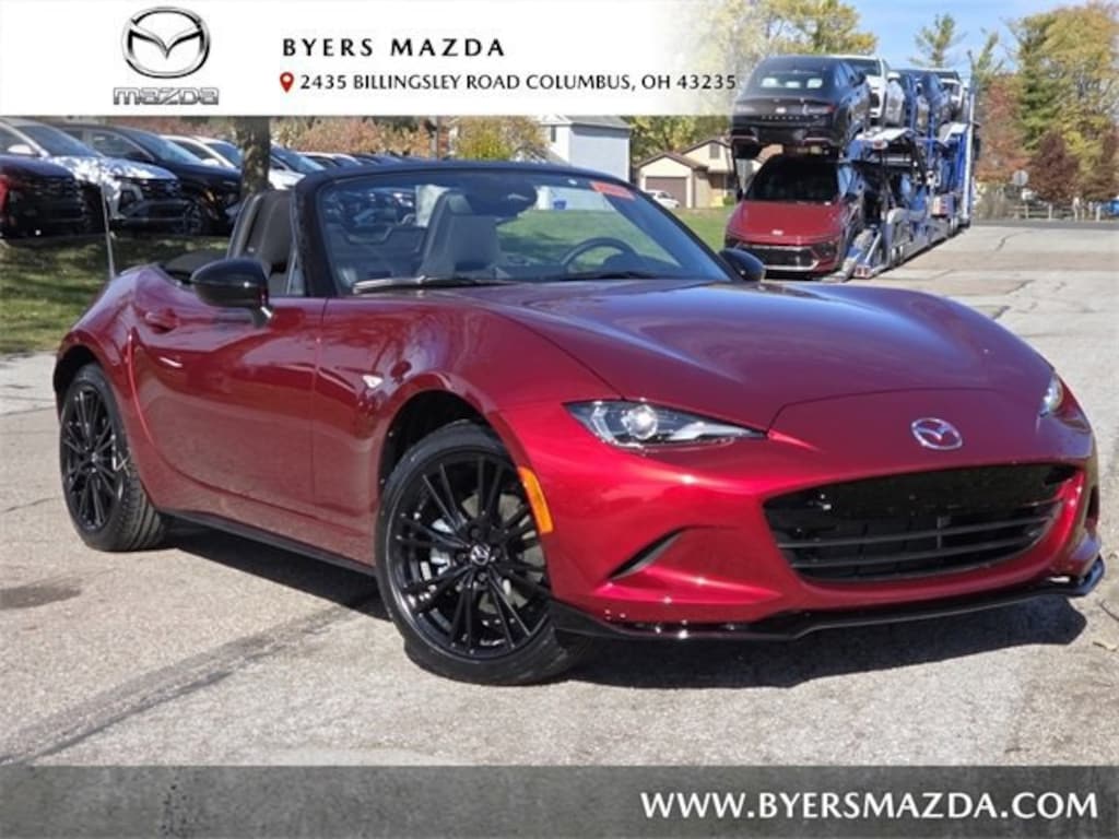 New 2025 Mazda MX-5 MIATA Club CONVERTIBLE