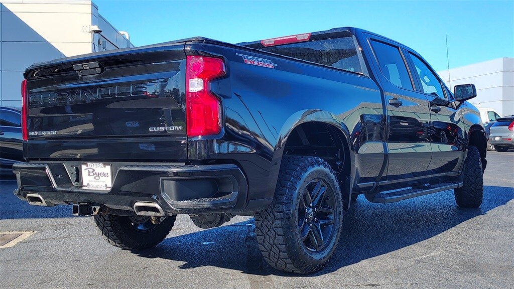 Used 2021 Chevrolet Silverado 1500 Custom Trail Boss Truck Crew Cab