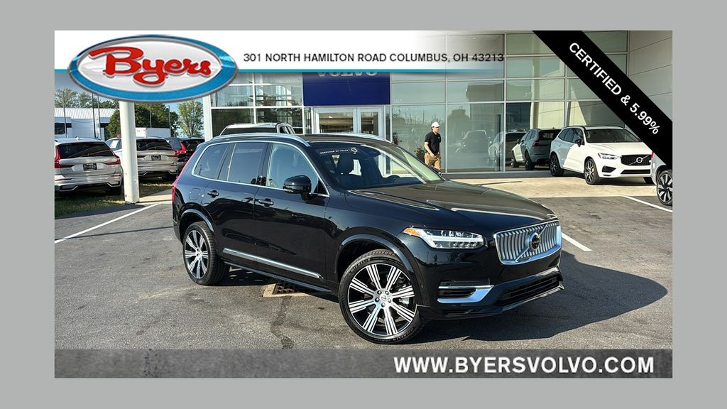 Certified 2025 Volvo XC90 Plug-In Hybrid T8 Plus SUV
