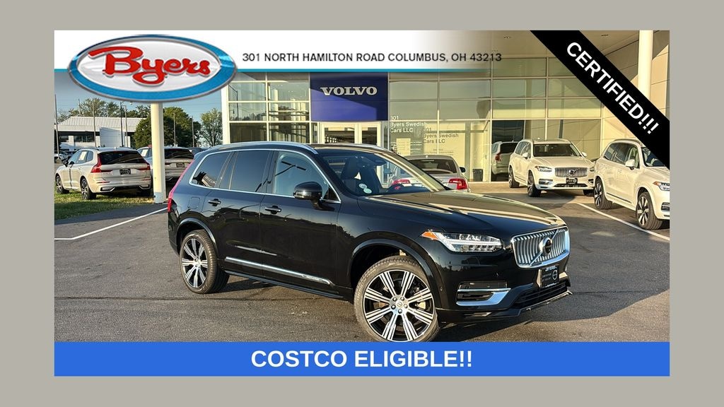 Certified 2023 Volvo XC90 Recharge Plug-In Hybrid T8 Plus Bright Theme 7 Passenger SUV