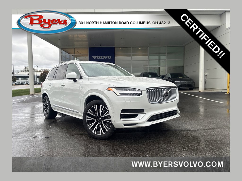 Certified 2024 Volvo XC90 Recharge Plug-In Hybrid T8 Plus Bright Theme 7 Passenger SUV