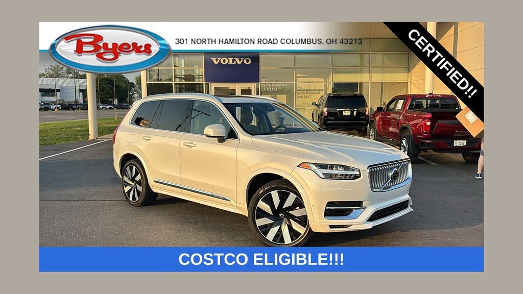 Certified 2024 Volvo XC90 Recharge Plug-In Hybrid T8 Plus Bright Theme 7 Passenger SUV