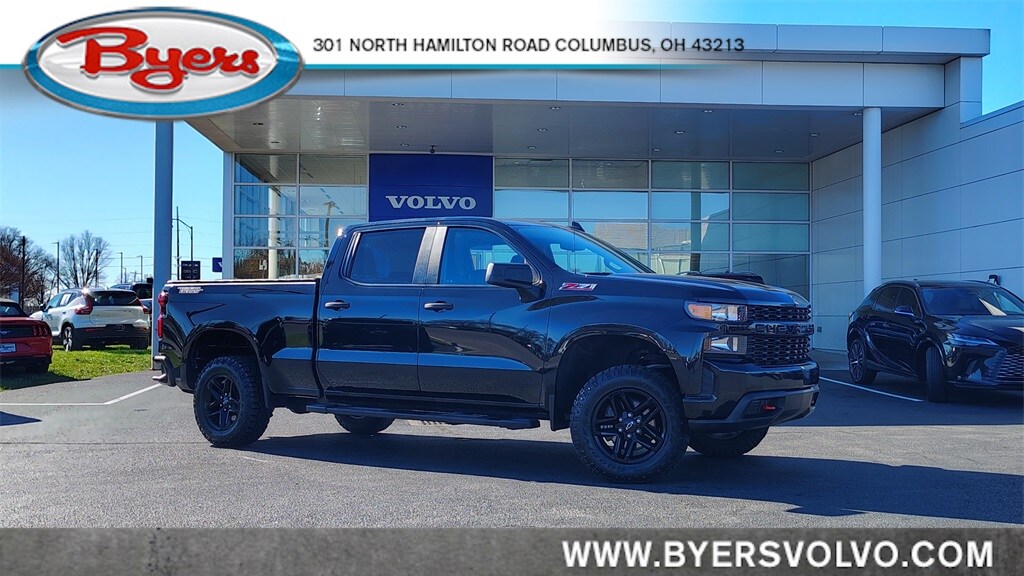 Used 2021 Chevrolet Silverado 1500 Custom Trail Boss Truck Crew Cab