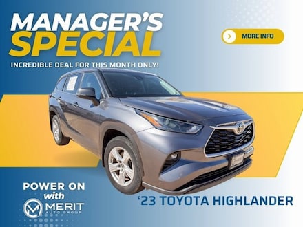 2023 Toyota Highlander LE SUV 2023 Toyota Highlander LE SUV