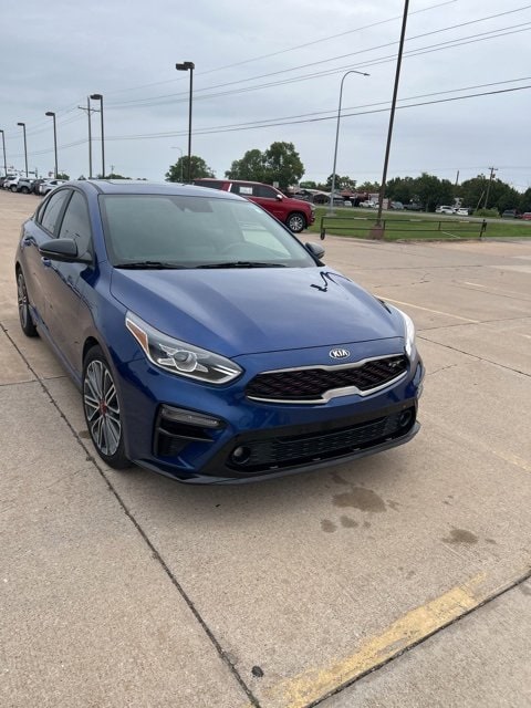 Used 2021 Kia Forte GT with VIN 3KPF44AC7ME317995 for sale in Duncan, OK